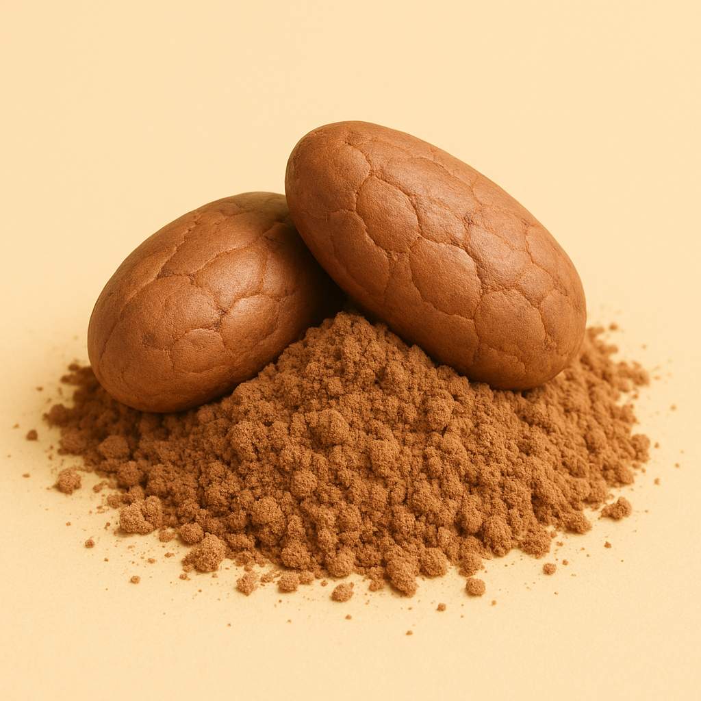 Face di cacao adatte alla produzione di un gelato al cioccolato.