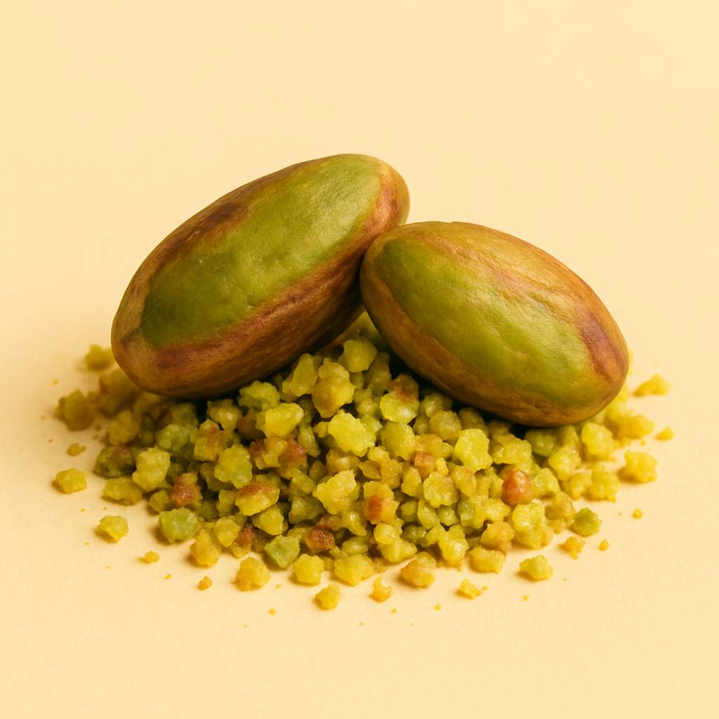 Pistacchi e graniglia per gelati.